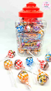 50pcs SPORTS CAR LOLLI GUM CANDY/loot bag fillers/paninda/giveaways/party favors.