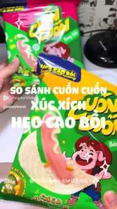 XÚC XÍCH HEO CAO BỒI CUỐN CUỐN RONG BIỂN/ CUỐN CUỐN BÁNH TRÁNG -485G