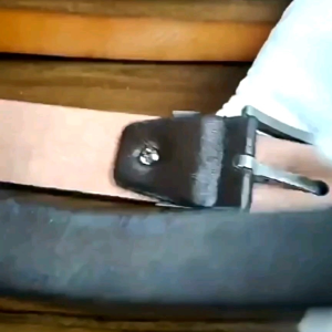 Retro Casual Pin Belt / Tali Pinggang / Waistband Smooth Leather Girdle Jeans Buckle Strap Belts