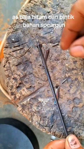 3pcs As BAJA HITAM BAJA BINTIK BAJA carbon kuat dan keras