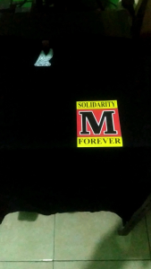 Kaos SOLIDARITY M FOREVER Katun Combed 30s