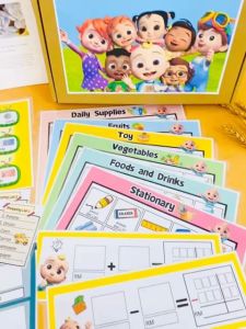 【#145 Jojo·Shopping Game 购物游戏】Quiet Book｜Shopping Game｜Busy Book｜Montessori Early Learning｜Kids Toddlers｜ Cocomelon ｜安静书｜幼儿教材｜儿童钱币