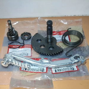 Paketan Komplit Kick Starter Honda Vario Beat Karbu Gigi Pinion & Engkolan