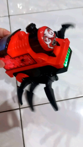 Mainan Kereta Baterai Monster Train Jalan Bump Go Nyala Lampu Dan Musik no HC017B
