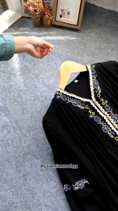 Melodi Ayunda Dress Ukuran S M L XL XXL XXXL 5L Dress Zara Renda Mix Bordir| Dress Terbaru| Dress Viral| Dress Terlaris | Big Size Dress Viral 2 | Dress Linen Bordir | Dress Lebaran