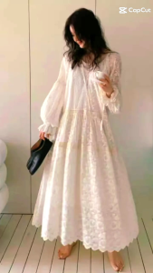 TM 14019 Dress Elberta Lace Babydoll Import