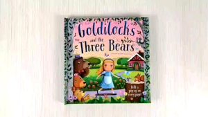 Buku Cerita Goldilocks & Tiga Sangkakala dengan Halaman Pop-Up