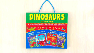 Paket Aktivitas Dinosaurus Igloo Books: 4 Buku Interaktif Anak & Lebih dari 300 Stiker Edukasi