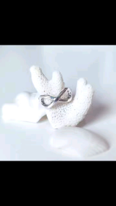 แหวนอินฟินิตี้ Infinity silver ring 925 แหวนอินฟินิตี้ แหวนเงินแท้ แหวนเลข8 silver ring925