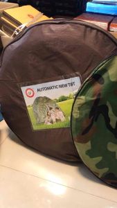 Sale! เต็นท์ เต็นท์สปริง เต็นท์สนาม​ กางอัตโนมัติ กันน้ำ กันฝน นอนได้ 2-3 คนขนาด 2x2 เมตร