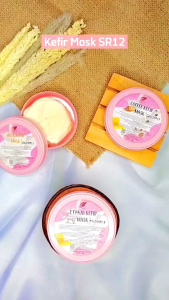 kefir feeling mask powder sr12 masker AMPUH!!! HILANGKAN Noda hitam dan kusam di wajah