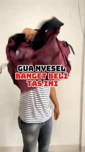 Tas Selempang Kerja Pria Ukuran Sedang | Sling Bag Kuliah Stylish & Tahan Air Ringan