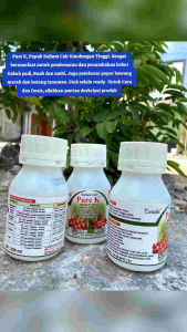 PURE K 250 ml Nutrisi Kalium Chelate Pembesar buah umbi dan penambah bobot gabah.