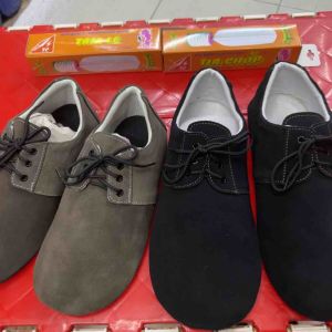 Giày Đá Cầu Giày Mỏ Vịt Đá Cầu Hàng da siêu bền Cao Cấp - QUYENSPORTS