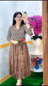 DRESS KOREA LIST MACAN TENGAH REAL PICTURE