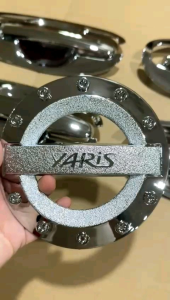 Paket Outer Handle Tank Cover Yaris Bapao 2005 2010 2012 2013 Chrome