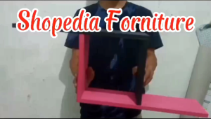 Forniture Rak Dinding Tempel Minimalis Rak Gantung Ruangan Serbaguna