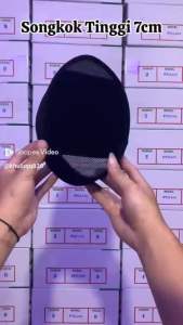 Peci Pendek Hitam Tinggi 6 - 7 - 8 - 9