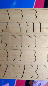Mainan Edukasi Anak Puzzle Kayu Huruf