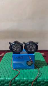 2PCS LAMPU TEMBAK OWL 6MATA CREE HJG 12 WATT DC12-24V UNTUK SEMUA MOTOR