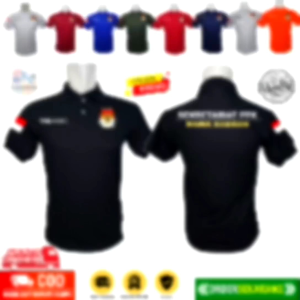 Kaos Kerah Panitia Pemilihan Kecamatan Sekretariat Panitia Pemungutan Suara Banyak Pilihan Warna BKS