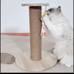 ที่ลับเล็บแมว เสาลับเล็บแมว ที่ฝนเล็บแมว ของเล่นแมว เสาเดี่ยว ที่ข่วนเล็บแมว