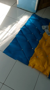 Cover Plapon Kancing Diamond & Sarung Jok Murah