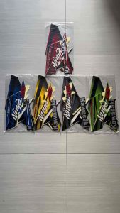 Stiker Striping Lis Body Kawasaki Ninja SS Zebra 2014 Merah