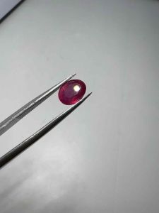 1640-ĐÁ RUBY ĐỎ ( THIÊN NHIÊN ) CÓ XỬ LÝ GLASS