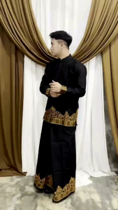 SARUNG SETELAN KEMEJA KOKO BATIK LENGAN PANJANG TERBARU