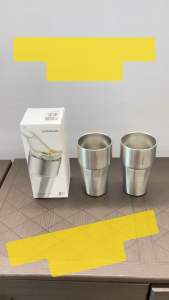 Combo 2 ly giữ nhiệt LocknLock One Can Beer Tumbler 600ml mỗi ly LHC4275S01 P3HStore