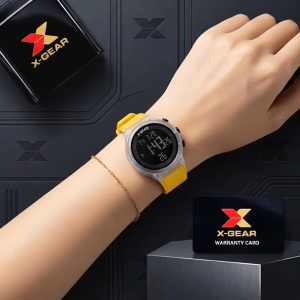 FEMALE X-GEAR WATCH Waterproof Kalis Air Jam Tangan Perempuan Wanita Dewasa Wrist Fashion Digital Watch Women Ladies Original Quartz Great Features Light Flexible Rubber Band With Box