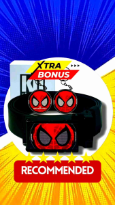 Sabuk/Ikat pinggang anak SD SMP Spiderman 03 bahan berkualitas.Trendi dan kekinian untuk fashion.