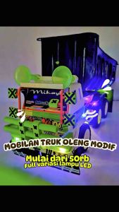 Mobilan Mainan Truk Pasir Modifikasi Super Keren