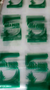 PLASTIK KEMASAN GULA PP/BENING/TRANSPARAN (ISI 50 LEMBAR)