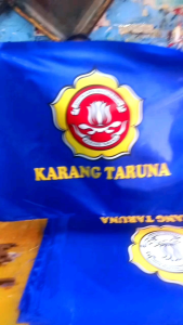 Bendera KARANG TARUNA Uk.60x90cm( BISA DITAMBAH NAMA WILAYAH)