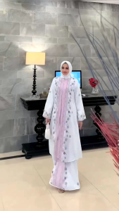 DRESS ADA JUMBO GAMIS MODE SESHA 2 IN 1 TERBARU BY HMF 100%ASLI REAL