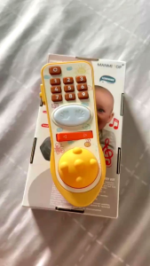 Mainan Montessori Anak 1 Tahun Baby Busy Toys Remote Mainan Bayi Remote Control TV Mainan Pretend Plays Remote Control