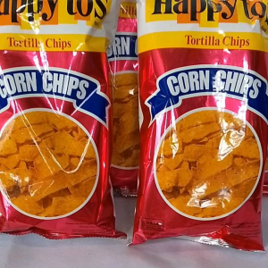 Happy Tos tortilla chips corn cemilan Snack ringan kripik jagung