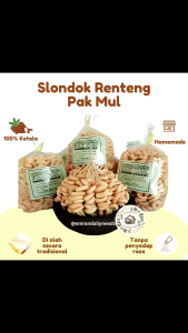 (isi 2 pack) Slondok Renteng Pak Mul Khas Boyong Kaliurang Snack Jadoel Jajanan Jadul Legendaris Cemilan Tradisional Oleh Oleh Khas Jogja