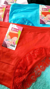 6 PCS CELANA DALAM WANITA SAYYES 3318 DAN 3358 / CD WANITA DEWASA  MODEL RENDRA WARNA POLOS