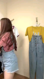 kaos Korea atasan cewek style Korean oversize