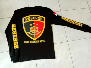 kaos polisi tangan panjang RESERSE - Tshirt Reserse terbaru