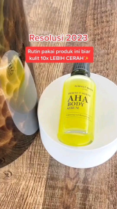 PAKET MENCERAHKAN PERFECTWHITE AHA Body Serum 50ml + Marina UV Healty And Glow 185ml