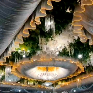 lampu led dekorasi pelaminan ukuran 50 cm×10 m