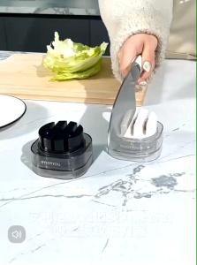 OHHDEER Multifunctional Knife Sharpener Suction Cup Household Quick Sharpening Stone Sharpening Tool