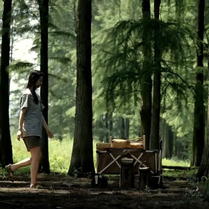 Tas lampu luar ruangan tas lampu camping tas panjang serbaguna