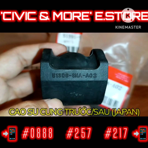 Cao su cung cho Honda Civic Gen 8 (2006 - 2011) Honda Civic 2006 – 2011