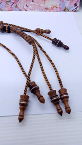 Tasbih Tijani Kayu Cendana & Tasbih Kelor Emas A537