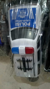 Mainan anak mobil jeep polisi jumbo dorongan kantongan